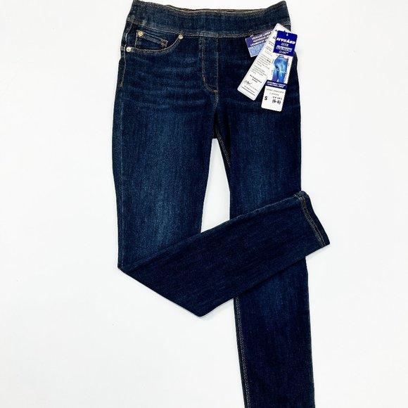 Luxe Denim Slims Skinny Cuff Jeans - Picture 1 of 1